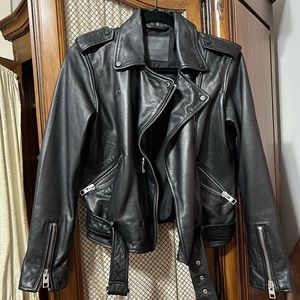 Allsaints Balfern Leather Jacket size 6